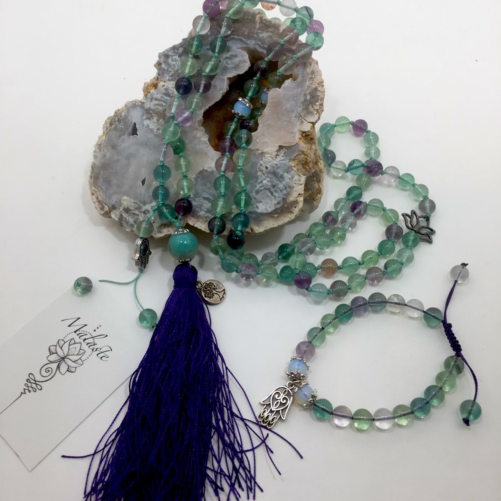 Fluorite Mala